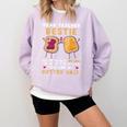 Dear Teacher Bestie You'Re Totally My Jam Shirt Kids Comfort Colors Sweatshirt Orchid