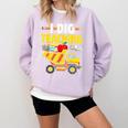 I Dig Teaching Dump Truck Construction Back School Teacher Comfort Colors Sweatshirt Orchid I Dig Teaching Dump Truck Construction Back School Teacher Comfort Colors Sweatshirt Orchid