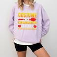 I Don't Need A Costume I'm A Kindergarten Teacher Halloween Comfort Colors Sweatshirt Orchid I Don't Need A Costume I'm A Kindergarten Teacher Halloween Comfort Colors Sweatshirt Orchid