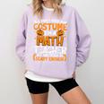 I Don't Need A Costume I'm Math Teacher Costume Halloween Comfort Colors Sweatshirt Orchid I Don't Need A Costume I'm Math Teacher Costume Halloween Comfort Colors Sweatshirt Orchid