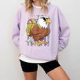 Eagle First Day Of School Teacher Back To School Eagle Comfort Colors Sweatshirt Orchid Eagle First Day Of School Teacher Back To School Eagle Comfort Colors Sweatshirt Orchid