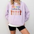 Everyone Is Welcome Here Idaho Teacher Comfort Colors Sweatshirt Orchid Everyone Is Welcome Here Idaho Teacher Comfort Colors Sweatshirt Orchid