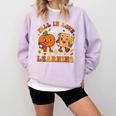 Fall In Love With Reading Book Autumn Pumpkins And Teachers Comfort Colors Sweatshirt Orchid Fall In Love With Reading Book Autumn Pumpkins And Teachers Comfort Colors Sweatshirt Orchid
