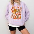 Fall In Love With Science Math Teacher Fall Thanksgiving Comfort Colors Sweatshirt Orchid Fall In Love With Science Math Teacher Fall Thanksgiving Comfort Colors Sweatshirt Orchid