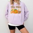 Fall Vibes And That Teacher Life Autumn Thanksgiving Comfort Colors Sweatshirt Orchid Fall Vibes And That Teacher Life Autumn Thanksgiving Comfort Colors Sweatshirt Orchid
