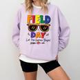 Field Day 2025 Let The Games Begin Kids Boys Girls Teachers Comfort Colors Sweatshirt Orchid Field Day 2025 Let The Games Begin Kids Boys Girls Teachers Comfort Colors Sweatshirt Orchid
