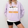 Fifth Grade Boo Crew Halloween Teacher Costume Comfort Colors Sweatshirt Orchid