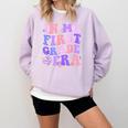 In My First Grade Era 1st Grade Girls Teacher Back To School Comfort Colors Sweatshirt Orchid In My First Grade Era 1st Grade Girls Teacher Back To School Comfort Colors Sweatshirt Orchid