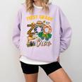 First Grade Zoo Field Trip Squad Matching Teacher Students Comfort Colors Sweatshirt Orchid First Grade Zoo Field Trip Squad Matching Teacher Students Comfort Colors Sweatshirt Orchid