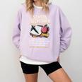 Front Office Teacher Admin Meaning School Secretary Comfort Colors Sweatshirt Orchid