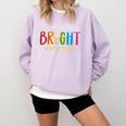 Your Future Is Bright Kindergarten Teacher Life Men Women Comfort Colors Sweatshirt Orchid Your Future Is Bright Kindergarten Teacher Life Men Women Comfort Colors Sweatshirt Orchid