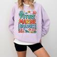 Future Marine Biologist Student Biology Teacher Kids Comfort Colors Sweatshirt Orchid Future Marine Biologist Student Biology Teacher Kids Comfort Colors Sweatshirt Orchid