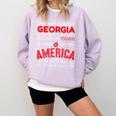 Georgia Teachers Classroom Tshirt Comfort Colors Sweatshirt Orchid