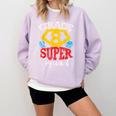 Grade 8 Super Squad Superhero Teacher Team Comfort Colors Sweatshirt Orchid Grade 8 Super Squad Superhero Teacher Team Comfort Colors Sweatshirt Orchid