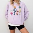 Grammar Teacher Punctuation For English Teacher Men Women Comfort Colors Sweatshirt Orchid