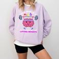 Growth Mindset Teacher Shirt Inspirational Shirts Comfort Colors Sweatshirt Orchid
