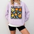 Growth Not Perfection Abstract Florals SPED Teacher Comfort Colors Sweatshirt Orchid Growth Not Perfection Abstract Florals SPED Teacher Comfort Colors Sweatshirt Orchid