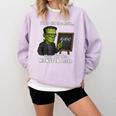 Halloween Monster Math Pun Teacher Humor Comfort Colors Sweatshirt Orchid Halloween Monster Math Pun Teacher Humor Comfort Colors Sweatshirt Orchid