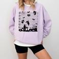 Halloween Music Note Clefs Spooky Ghost For Music Teacher Comfort Colors Sweatshirt Orchid Halloween Music Note Clefs Spooky Ghost For Music Teacher Comfort Colors Sweatshirt Orchid