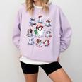Halloween PE Teacher Ghost Playing Sports Physical Education Comfort Colors Sweatshirt Orchid Halloween PE Teacher Ghost Playing Sports Physical Education Comfort Colors Sweatshirt Orchid
