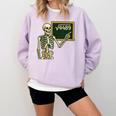 Halloween Skeleton 67 Meme Square Root 4489 Math Teacher Comfort Colors Sweatshirt Orchid Halloween Skeleton 67 Meme Square Root 4489 Math Teacher Comfort Colors Sweatshirt Orchid