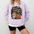 Halloween Teacher Phonemes Graphemes Caffeine Coffee Lover Comfort Colors Sweatshirt Orchid Halloween Teacher Phonemes Graphemes Caffeine Coffee Lover Comfort Colors Sweatshirt Orchid