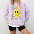 Happy Dot Day Shirts Teacher Student Girls Kids Smile Face Comfort Colors Sweatshirt Orchid Happy Dot Day Shirts Teacher Student Girls Kids Smile Face Comfort Colors Sweatshirt Orchid