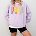 Happy Friyay Teacher Shirt Cute Teacher Fashion Bruh Fri-Yay Comfort Colors Sweatshirt Orchid Happy Friyay Teacher Shirt Cute Teacher Fashion Bruh Fri-Yay Comfort Colors Sweatshirt Orchid
