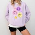Happy To See Your Face Teacher Flower Back To School Comfort Colors Sweatshirt Orchid Happy To See Your Face Teacher Flower Back To School Comfort Colors Sweatshirt Orchid