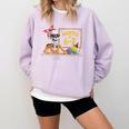 Haunted By 6-7 Teacher Halloween 67 Comfort Colors Sweatshirt Orchid Haunted By 6-7 Teacher Halloween 67 Comfort Colors Sweatshirt Orchid