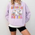 Haunted By My TBR Cute Ghosts Book Reading Teacher Halloween Comfort Colors Sweatshirt Orchid Haunted By My TBR Cute Ghosts Book Reading Teacher Halloween Comfort Colors Sweatshirt Orchid