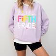 Hello Fifth Grade Teacher Student 5th Grade Back To School Comfort Colors Sweatshirt Orchid Hello Fifth Grade Teacher Student 5th Grade Back To School Comfort Colors Sweatshirt Orchid