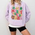 In My Holly Xmas Jolly Teacher Era Teacher Vibes Christmas Comfort Colors Sweatshirt Orchid In My Holly Xmas Jolly Teacher Era Teacher Vibes Christmas Comfort Colors Sweatshirt Orchid