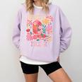 Howdy Pre-K Cowgirls Teacher Back To School Comfort Colors Sweatshirt Orchid Howdy Pre-K Cowgirls Teacher Back To School Comfort Colors Sweatshirt Orchid