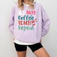 Humor Meme 67 Days Of School Coffee Lover Educator Teacher Comfort Colors Sweatshirt Orchid Humor Meme 67 Days Of School Coffee Lover Educator Teacher Comfort Colors Sweatshirt Orchid