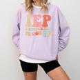 IEP I Encourage Progress Special Education Teacher Graphics Comfort Colors Sweatshirt Orchid IEP I Encourage Progress Special Education Teacher Graphics Comfort Colors Sweatshirt Orchid
