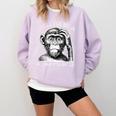Well I'Ll Be a Monkey's Uncle Teacher And Student Comfort Colors Sweatshirt Orchid Well I'Ll Be a Monkey's Uncle Teacher And Student Comfort Colors Sweatshirt Orchid