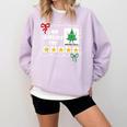 I'm Working For Christmas Break 5 Stars Christmas Teacher Comfort Colors Sweatshirt Orchid I'm Working For Christmas Break 5 Stars Christmas Teacher Comfort Colors Sweatshirt Orchid