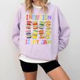 Inclusion Is My Jam SPED Teacher Special Education Teacher Comfort Colors Sweatshirt Orchid
