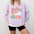 Kinder Boo Crew Kindergarten Teacher Student Halloween Comfort Colors Sweatshirt Orchid Kinder Boo Crew Kindergarten Teacher Student Halloween Comfort Colors Sweatshirt Orchid