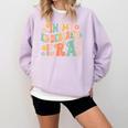 In My Kindergarten Era Retro Back To School Teacher Student Comfort Colors Sweatshirt Orchid In My Kindergarten Era Retro Back To School Teacher Student Comfort Colors Sweatshirt Orchid