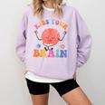 Kiss Your Brain Sped Teacher Appreciation Back To School Kid Comfort Colors Sweatshirt Orchid Kiss Your Brain Sped Teacher Appreciation Back To School Kid Comfort Colors Sweatshirt Orchid