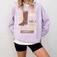 Line Dancing Choreographed Group Dancer Dance Teacher Comfort Colors Sweatshirt Orchid Line Dancing Choreographed Group Dancer Dance Teacher Comfort Colors Sweatshirt Orchid