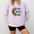 It Take Lots Of Sparkle To Be A Teacher With Sunflower Comfort Colors Sweatshirt Orchid It Take Lots Of Sparkle To Be A Teacher With Sunflower Comfort Colors Sweatshirt Orchid