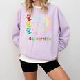 Love Daycare Provider Childcare Teacher Tie Dye Comfort Colors Sweatshirt Orchid Love Daycare Provider Childcare Teacher Tie Dye Comfort Colors Sweatshirt Orchid