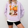 Love Preschool Teacher Turkey Thanksgiving Autumn Fall Comfort Colors Sweatshirt Orchid Love Preschool Teacher Turkey Thanksgiving Autumn Fall Comfort Colors Sweatshirt Orchid