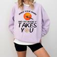 Make Mark Paintbrush International Dot Day Art Teacher Comfort Colors Sweatshirt Orchid Make Mark Paintbrush International Dot Day Art Teacher Comfort Colors Sweatshirt Orchid