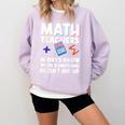 Mathematics Teachers Math Teacher For Men Women Comfort Colors Sweatshirt Orchid Mathematics Teachers Math Teacher For Men Women Comfort Colors Sweatshirt Orchid