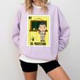 Mexican For Teachers El Maestro Comfort Colors Sweatshirt Orchid Mexican For Teachers El Maestro Comfort Colors Sweatshirt Orchid