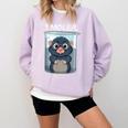 Mole Chemistry Chemist Student Science Teacher Comfort Colors Sweatshirt Orchid